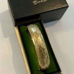 Vintage Bangle Bracelet By Carla with original box